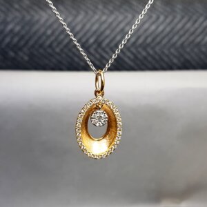 Gemstones or Diamond studded Pendants are awesome addition to any jewellery collection, Giri Collections