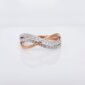 Diamond Infinity Ring in 18K Rose Gold, Giri Collections