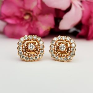 Diamond Tops in 18K Gold, Giri Collections